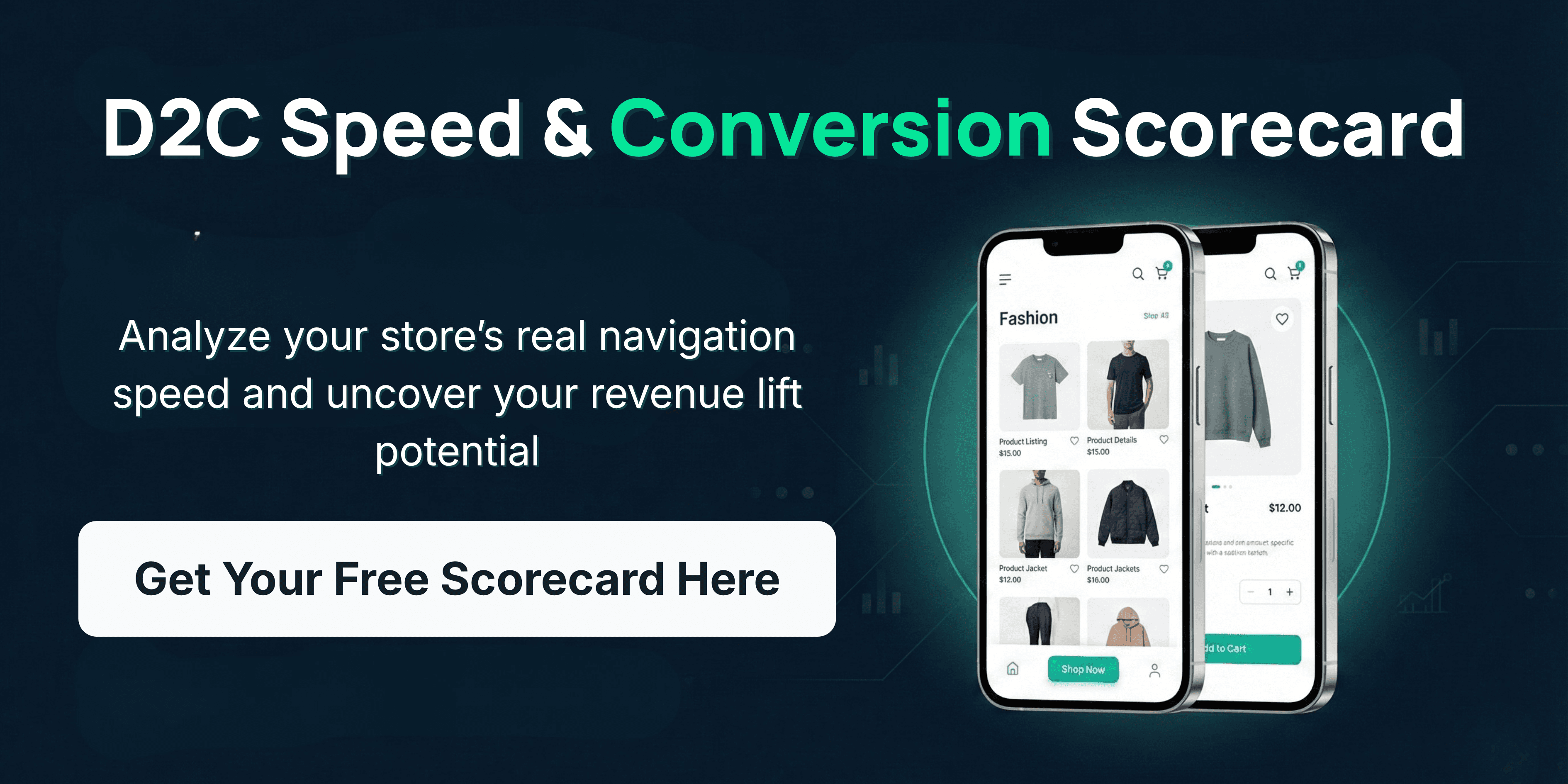 D2C Speed & Conversion Scorecard