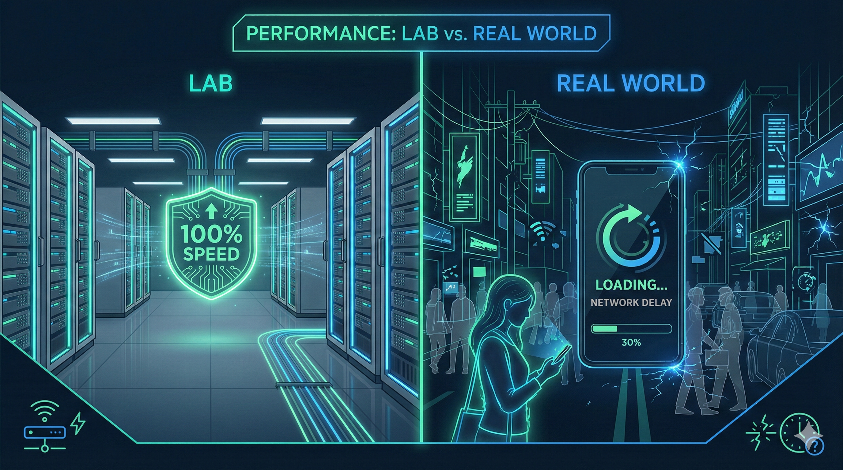 lab-vs-real-world-ai-illustration